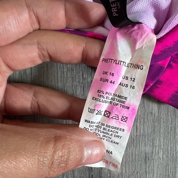 PrettyLittleThing Pink and Purple Cheetah Bikini💗💕 - Picture 5 of 6